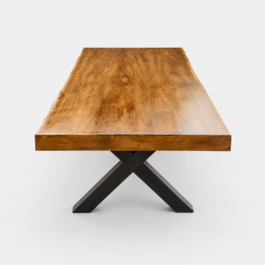Modern Industrial Wooden Dining Table